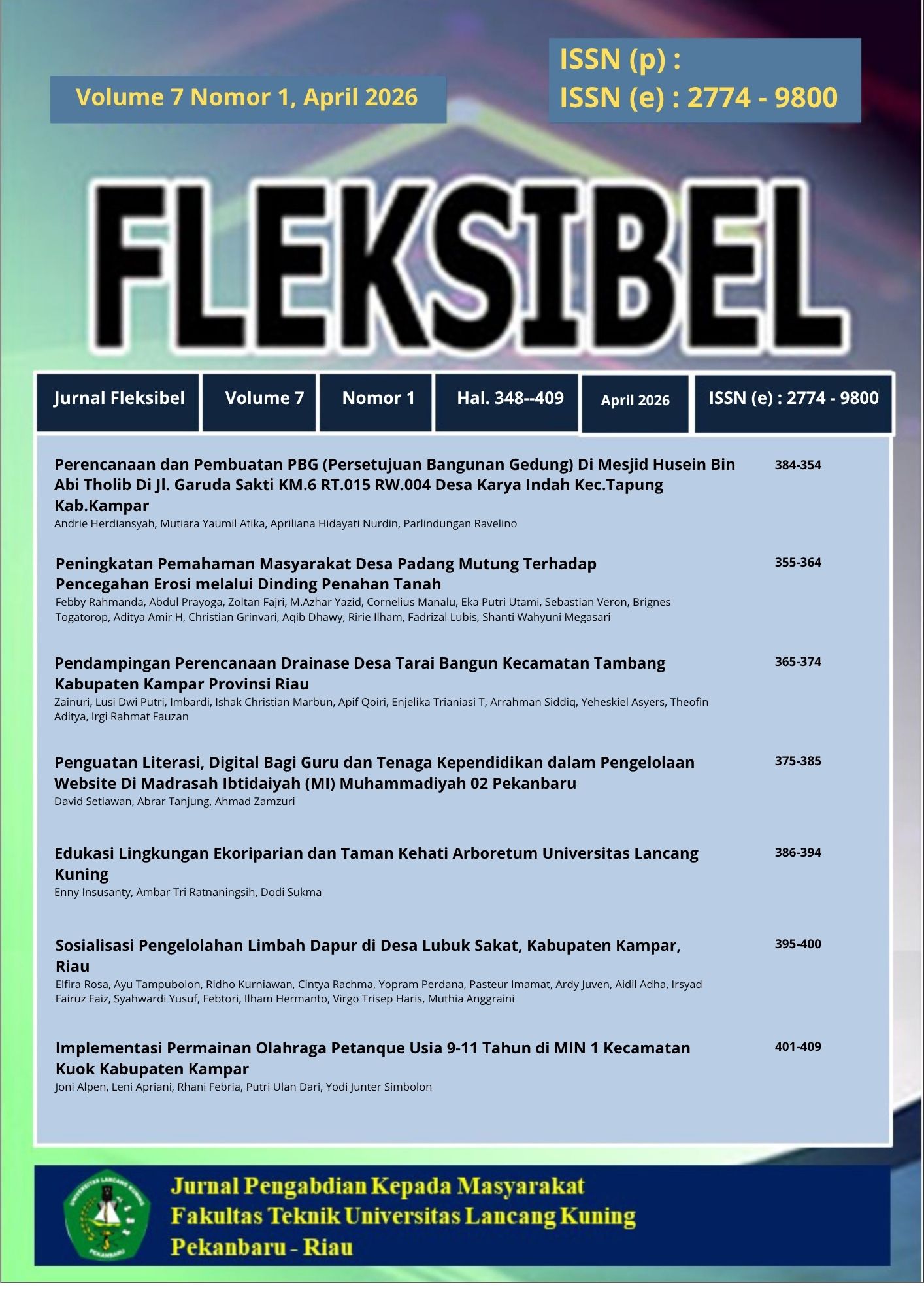 					View Vol. 7 No. 1 (2026): Edisi April 2026
				