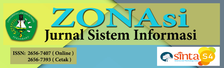 Logo ZONAsi: Jurnal Sistem Informasi