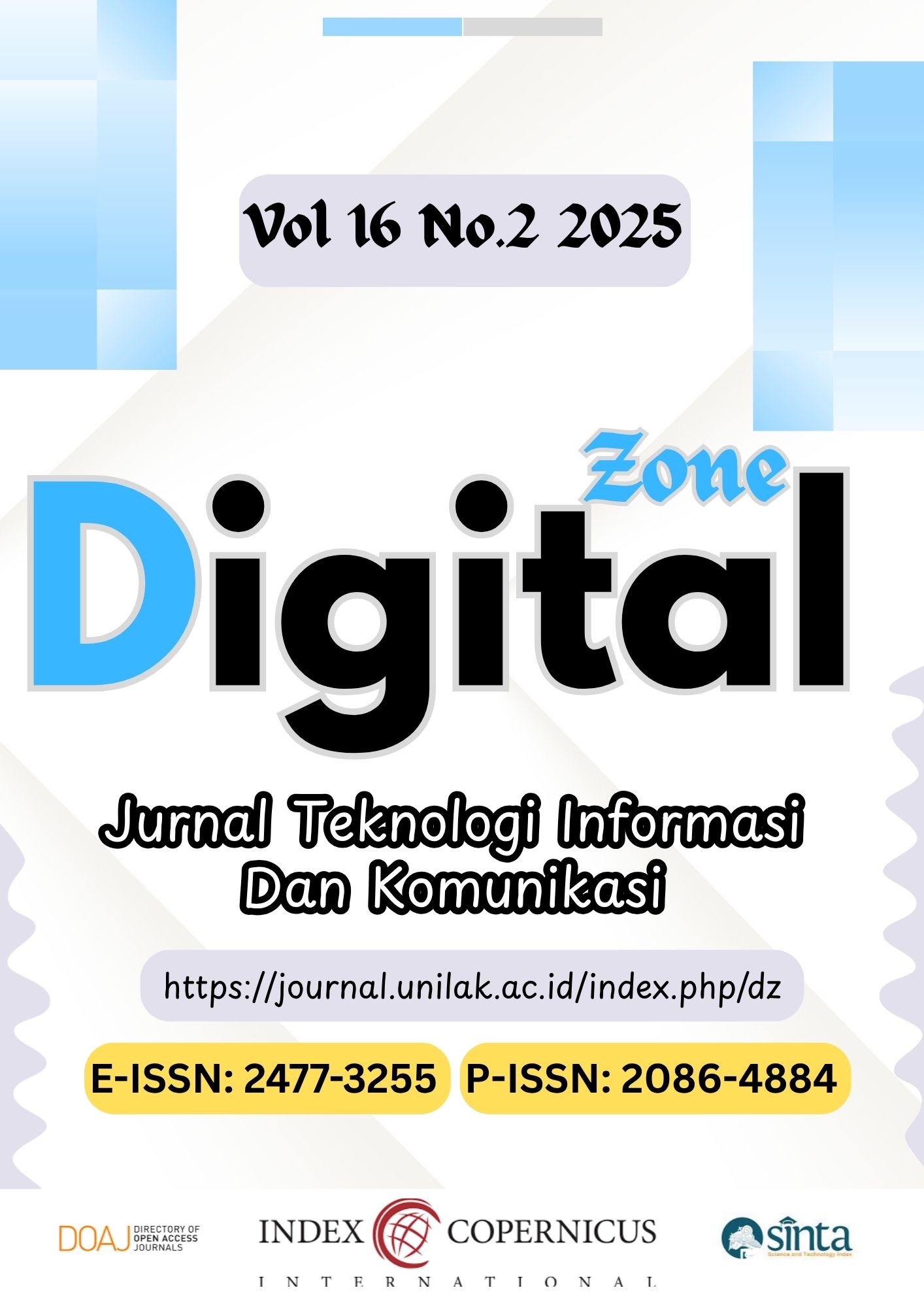 					View Vol. 16 No. 2 (2025): Digital Zone: Jurnal Teknologi Informasi dan Komunikasi 
				